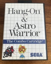 Hang-On & Astro Warrior (Sega Master System, 1986) CIB Complete