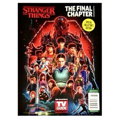 STRANGER THINGS-The Final Chapter 2026 TV Guide Mag. SPECIAL COLLECTOR S EDITION