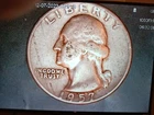 1957 D Silver Washington Quarter RPM
