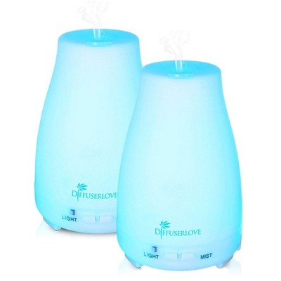Diffuserlove 2 Pack 200ml Essential Oil Diffuser Ultrasonic Aromath... Fast Ship