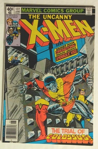 X-Men #122 1979 Vintage Marvel Comic Wolverine Cyclops Nightcrawler Phoenix