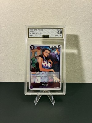 2025 One Piece Violet Royal Blood #062 AGS 9.5
