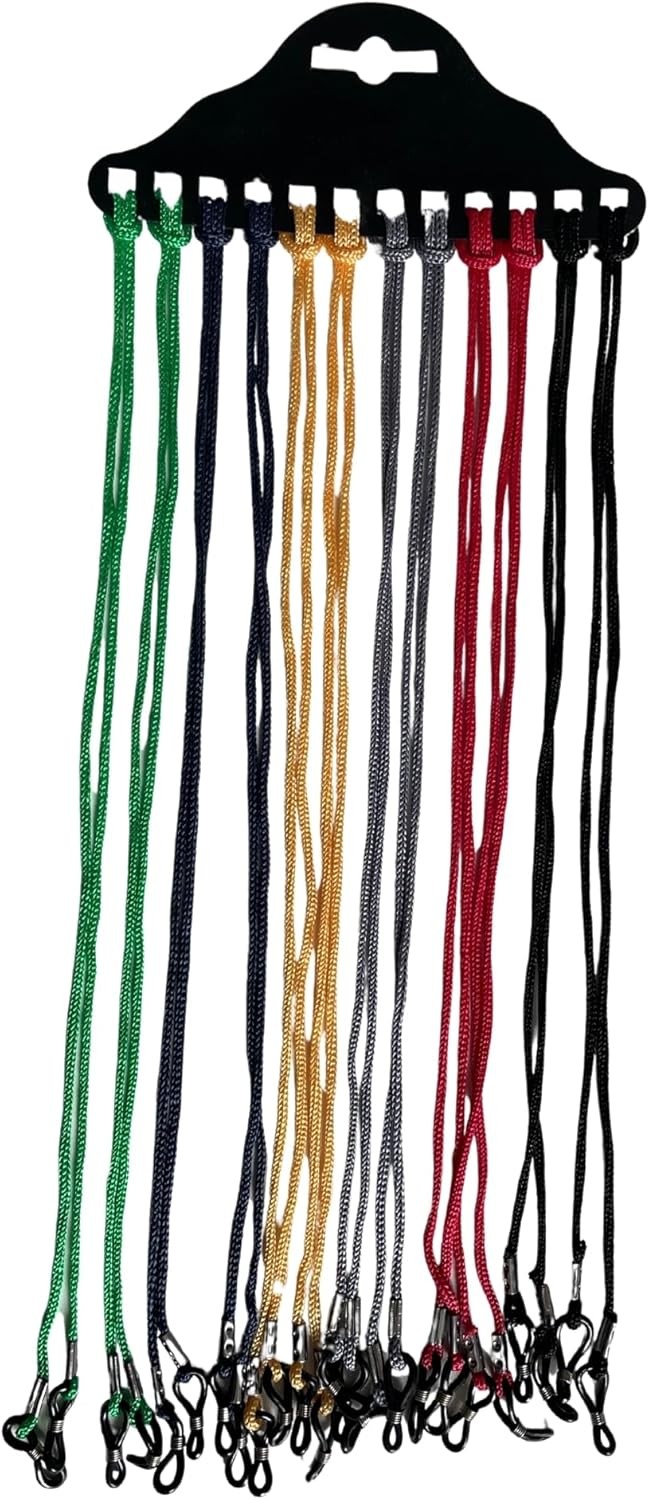 12 pcs Eyeglass Chain Eyewear Retainer Mask Holder Reading Glass Necklace Lanyar