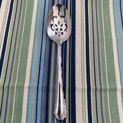 Oneida Community BELLE ROSE Stainless Slotted Spoon 8-1/4'' Canada