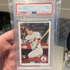 Mike Trout - Topps 2011 Update Series #US175 Rookie - Angels PSA 9 Baseball Card