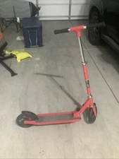 Jetson Hex Big Wheel Kick Scooter - Adjustable Folding Aluminum- Red