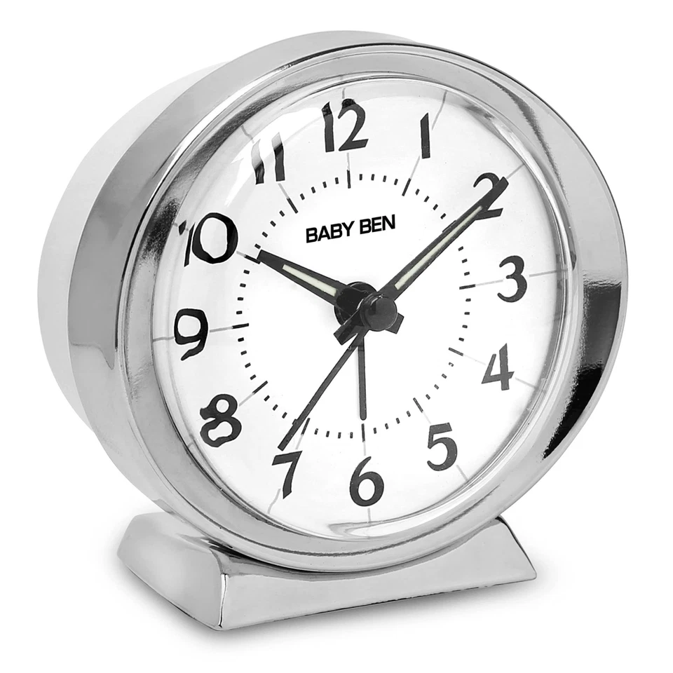 Classic Baby Ben Alarm Clock - Loud High-Volume, Battery Operated | 1964 De - Image 2 of 4