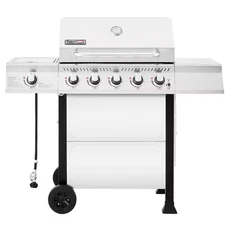 5-Burner BBQ Liquid Propane Gas Grill with Side Burner ,60,000 BTU Barbecue Gril