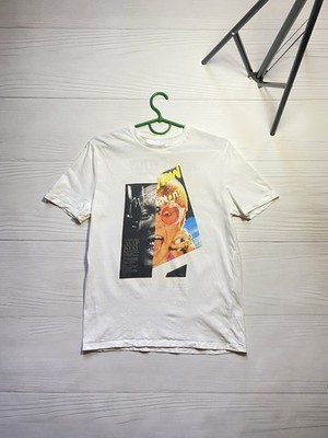Rare Neil Barrett Hybrid Rocky Elton Interview y2k t shirt S Size Man White