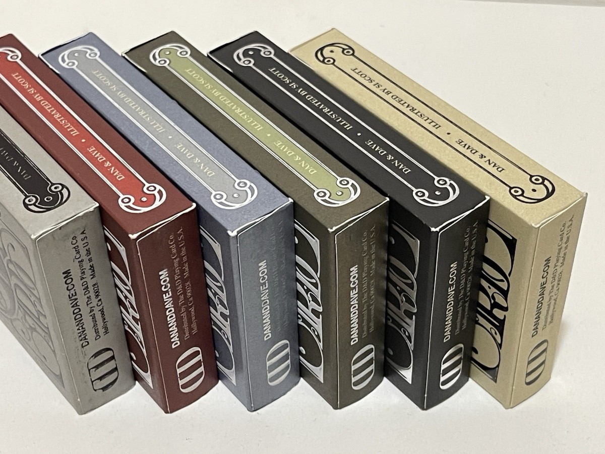 Dan and Dave Smoke & Mirrors Deluxe Box Set - 6 Decks - Limited