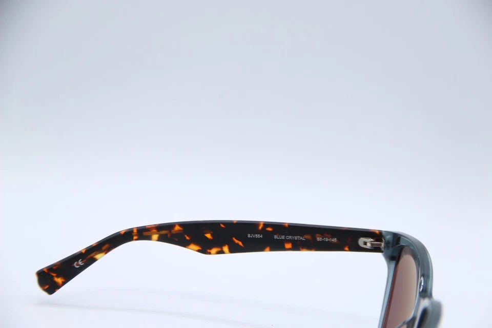 GAFAS DE SOL JOHN VARVATOS SJV554 AZUL CRISTAL HABANA MARCOS AUTÉNTICOS 56-19 Foto 3 de 4