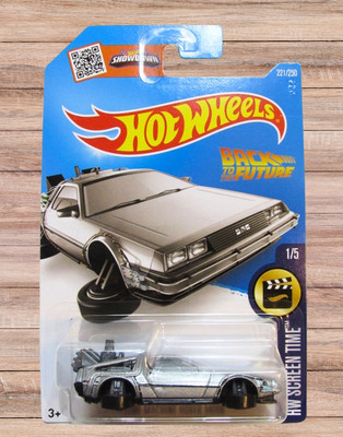 Hot Wheels Back To The Future Time Machine 2016 Hover Mode #221 Rare