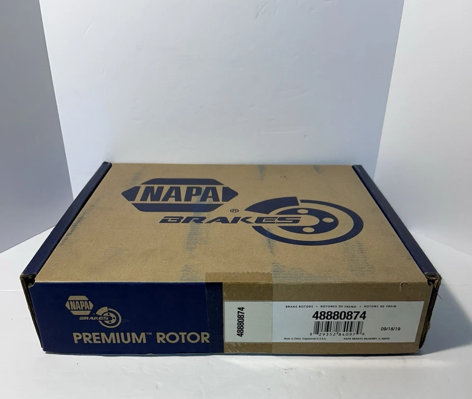 Rotor de freno NAPA Premium 48880874 para Audi A3, Volkswagen/Eos/Beetle/GTI/Golf Foto 3 de 4