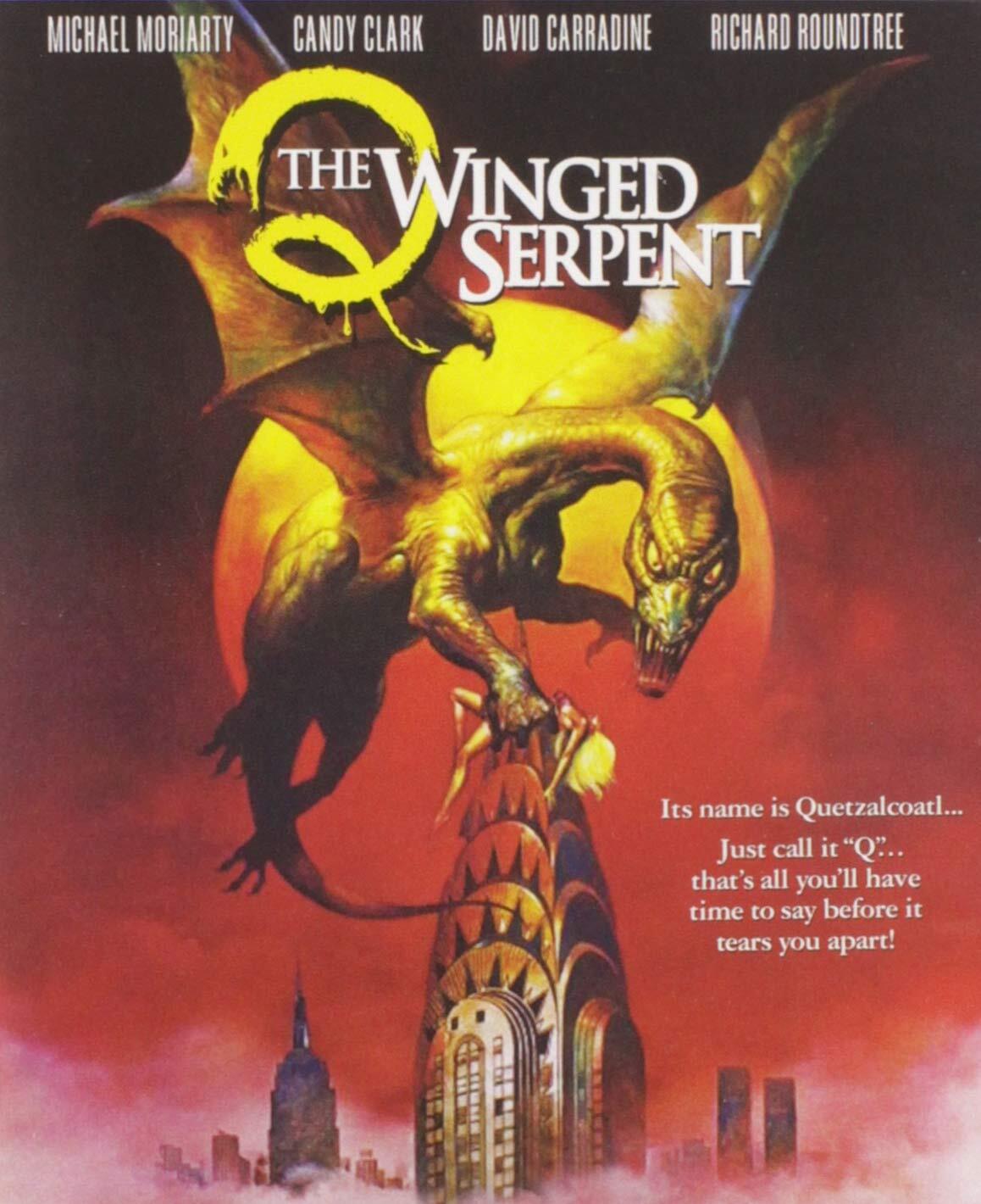 Q: The Winged Serpent (Blu-ray) Michael Moriarty Candy Clark David Carradine