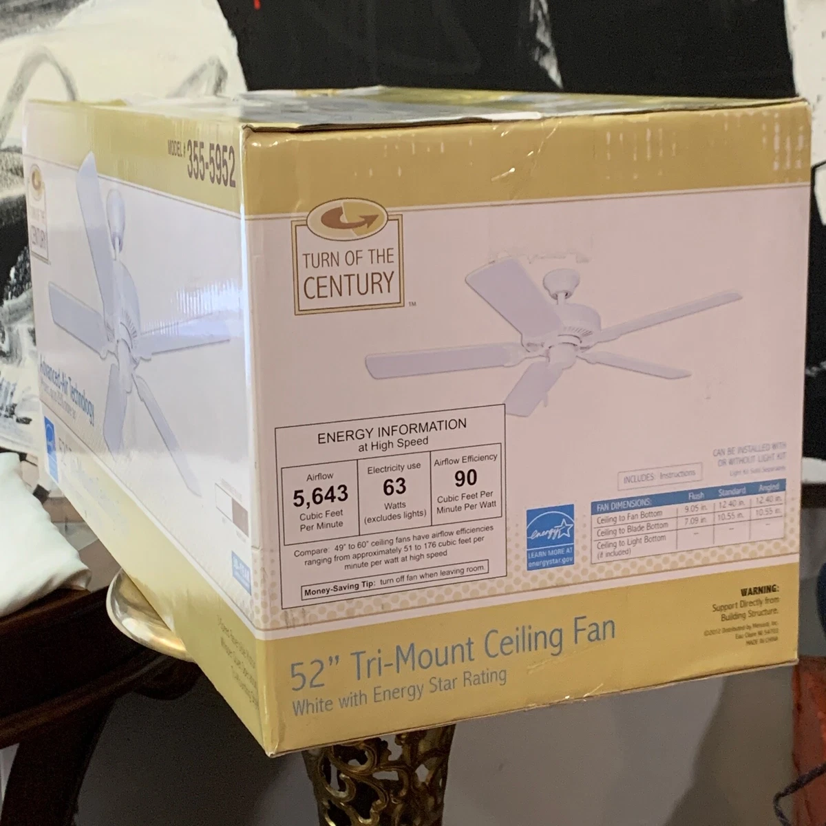 Turn Of The Century Ceiling Fans Reviews Shelly Lighting