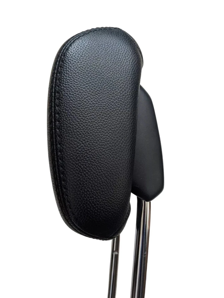 2010-2020 Grand Caravan Town Country Active Front Rest Headrest Leather Black - Image 3 of 4