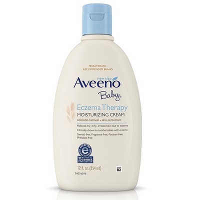 aveeno baby eczema therapy moisturizing cream 12 oz