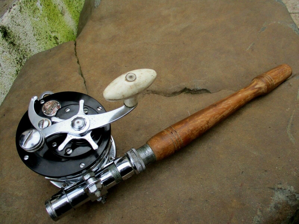 Moulinet De Pêche Vintage Ocean City 604 4/0 - Pour Gros Gibier, Fabriqué Aux États-Unis