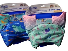 SWIMWAYS Swim Trainer Life Vest for Kids 33-55 lbs STYLES VARY