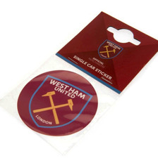 West Ham Sticker Car Window United Adhesive Fan Gift Birthday Christmas Present