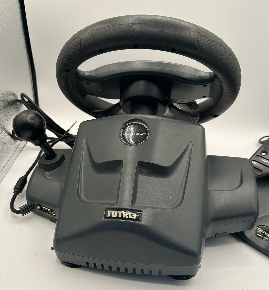 Xbox 360 Nitro Racing Wheel Joytech with pedals | eBay