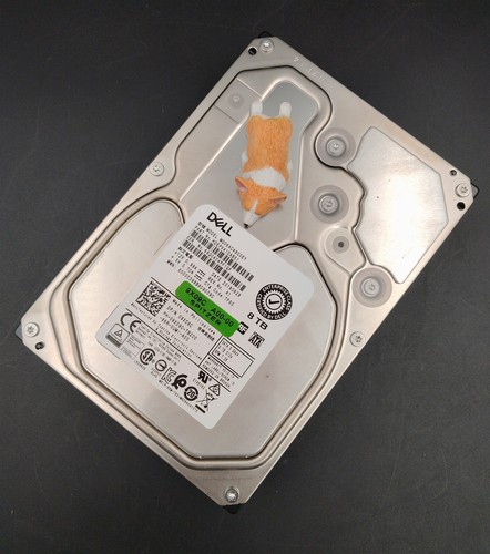 9X09C 09X09C MG06ACA800EY DELL 8TB 7.2K 6G 512E SATA 3.5" ENTERPRISE HARD DRIVE - Afbeelding 2 van 3