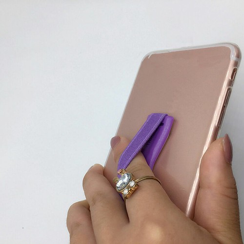 7 Colours Universal Finger Grip Selfie Strap Sling For Cell Phone HOT V2D1 - Zdjęcie 9 z 12