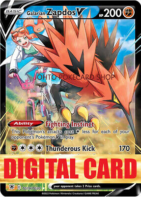 Sale! Pokemon Card Game TCG Galar Zapdos [PKM_s12a_73/172R