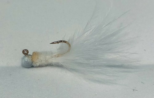 Panfish Jigs 1/80th & 1/32nd Yummies 1/2 Dozen Clean Eyes Hand Tied - Picture 20 of 26