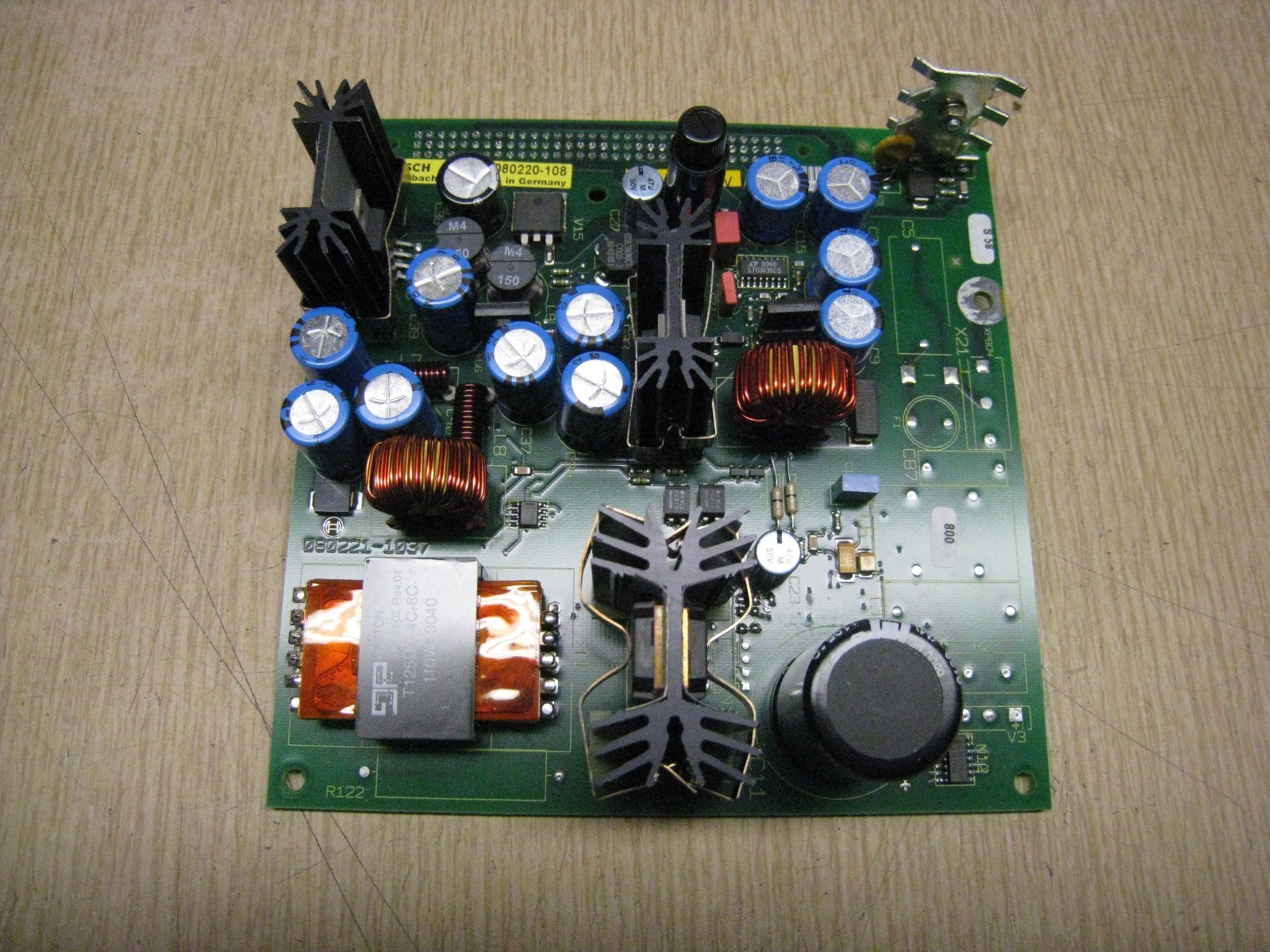 Bosch CPS21_3 1070080220-108 D-64711 Robot Operator Panel Power Circuit Board