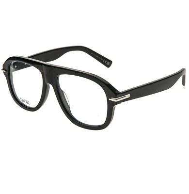 CHRISTIAN DIOR Black Suite N4I Eyeglass Optical Frame 56mm