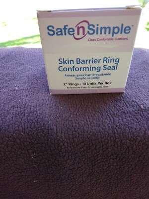 Safe n Simple Skin Barrier Ring Conforming Seal 2''