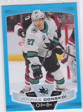 19/20 OPC...JOONAS DONSKOI...BLUE PARALLEL...# 169..COYOTES...FREE COMBINED SHIP