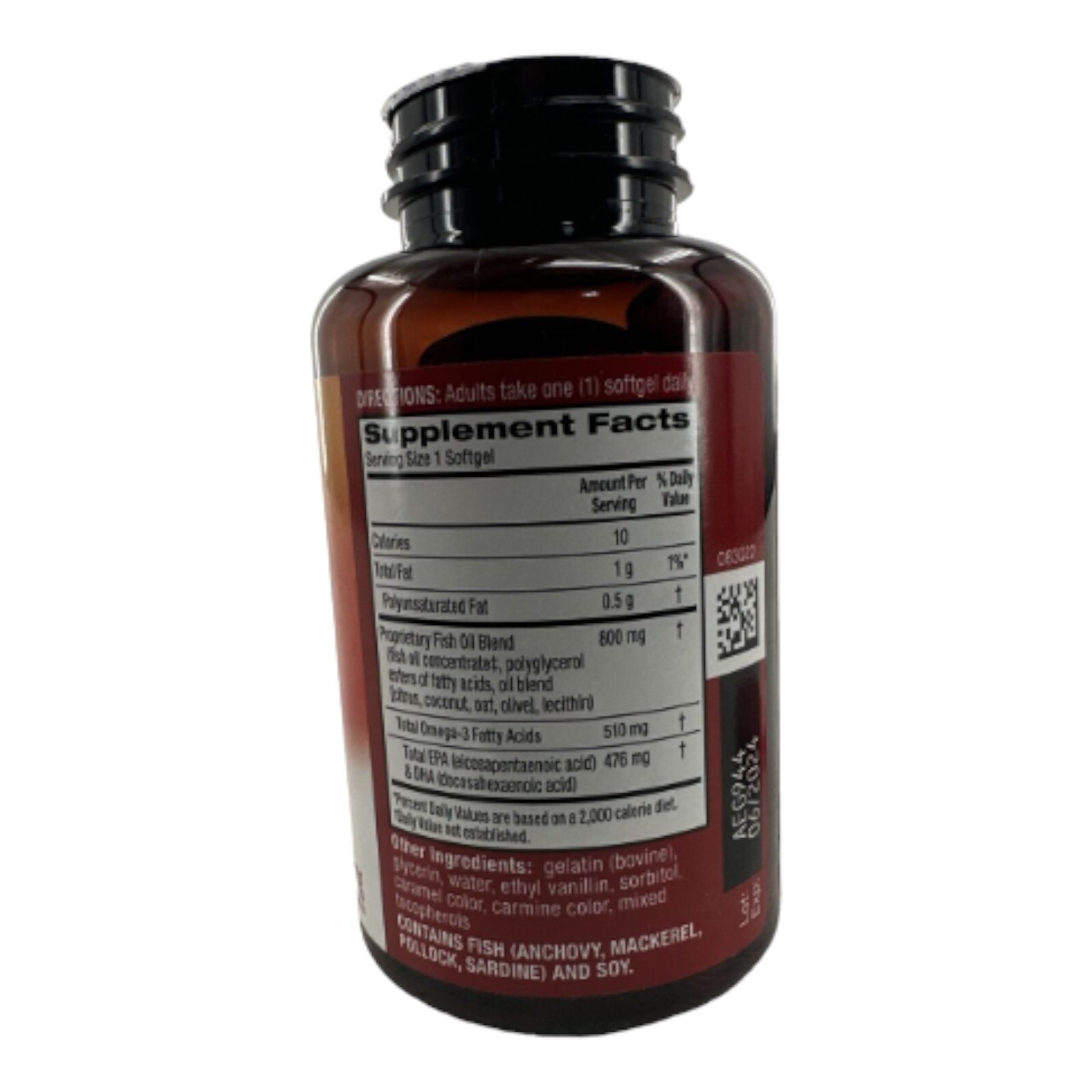 Mega Red Fish Oil Omega 3 Softgels 800mg EPA & DHA Schiff EXP 06/2024