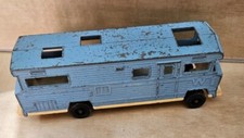 Vintage 1970 TootsieToy Blue Camper Winnebago RV Motorhome Made in USA