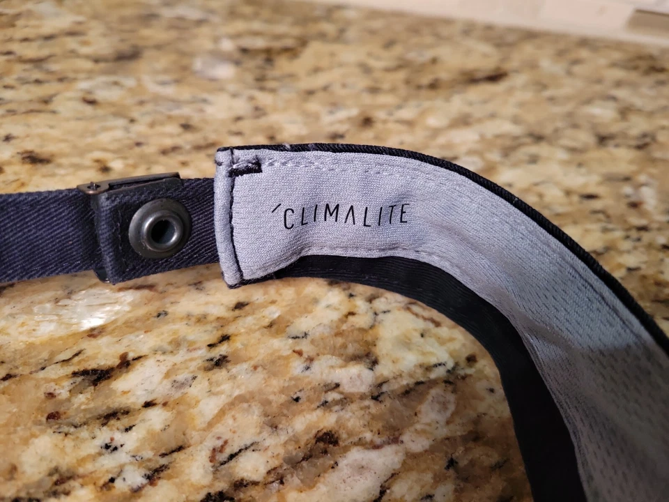 Adidas Visera Climalite Negro Gorra Ajustable Golf Foto 4 de 4