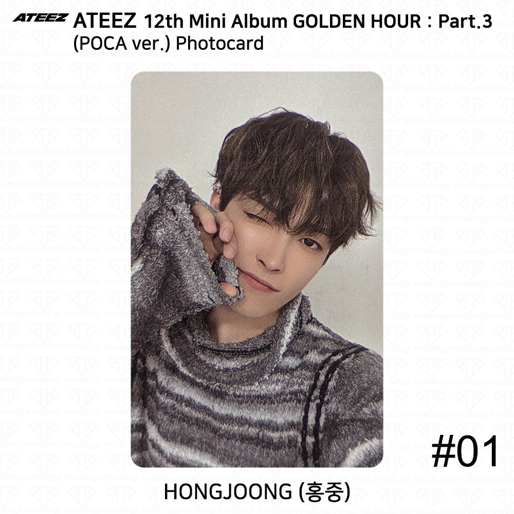 ATEEZ 12th Mini Golden Hour Part.3 POCA ver. Official