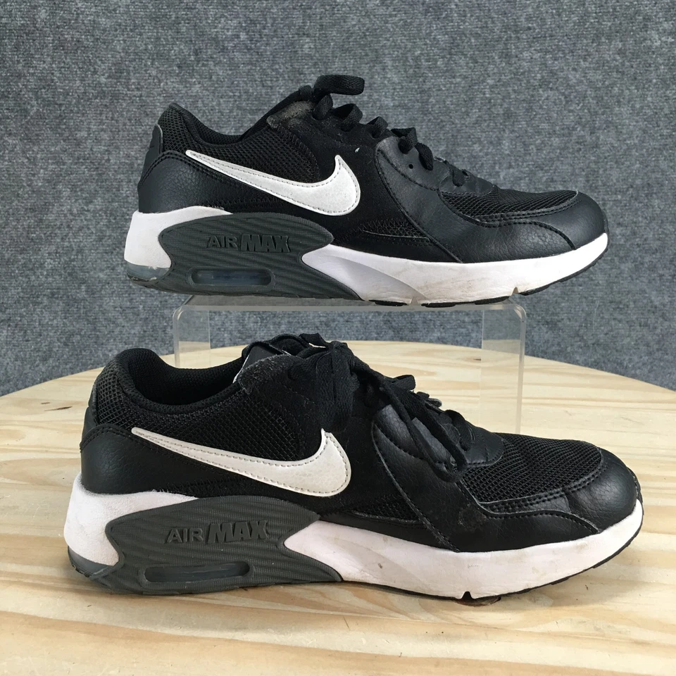 Nike Shoes Youth 6 Air Max Excee Sneakers Black Lace Up Comfort Low CD6894-001 - Image 2 of 4