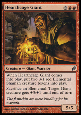 Magic the Gathering MTG Hearthcage Giant (174) Lorwyn   LP
