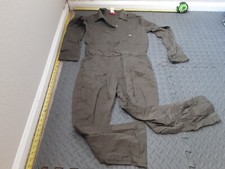 Dickies Mechanic Full Body Suit Size Medium Dark Green Long Sleeve Mens #S111