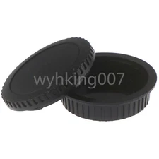 Camera Front Body Cap Cover + Rear Lens Cap COVER For EF EF-S mount Lens