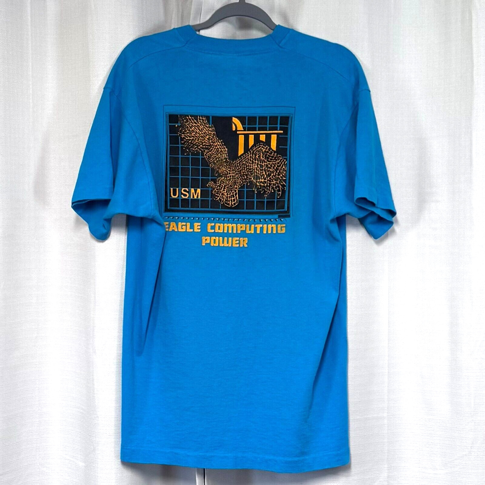 VTG 1990 Eagle Computing Single Stitch T Shirt Un… - image 4