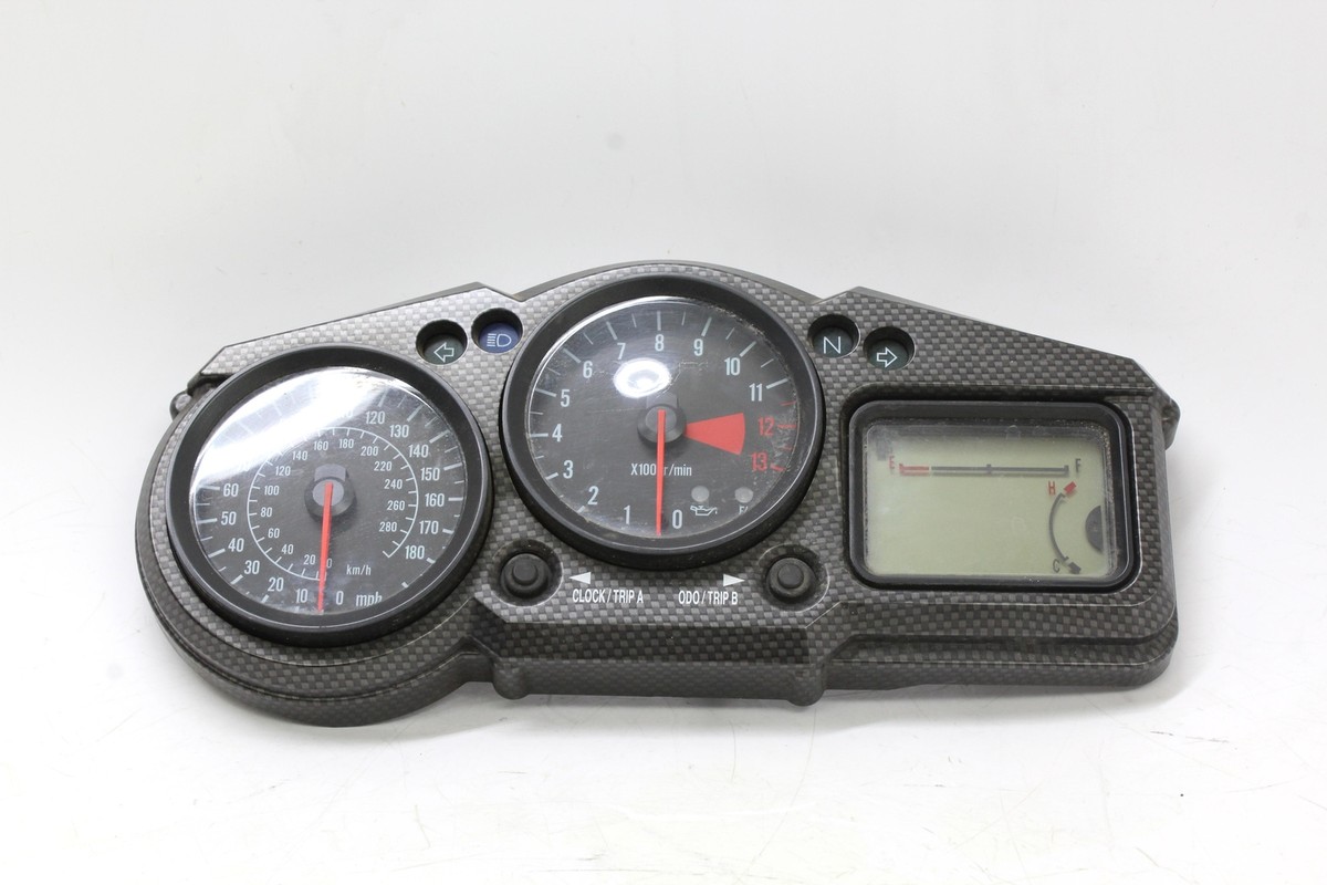 2004 Kawasaki Ninja Zx12r Zx1200b Speedo Tach Gauges Display