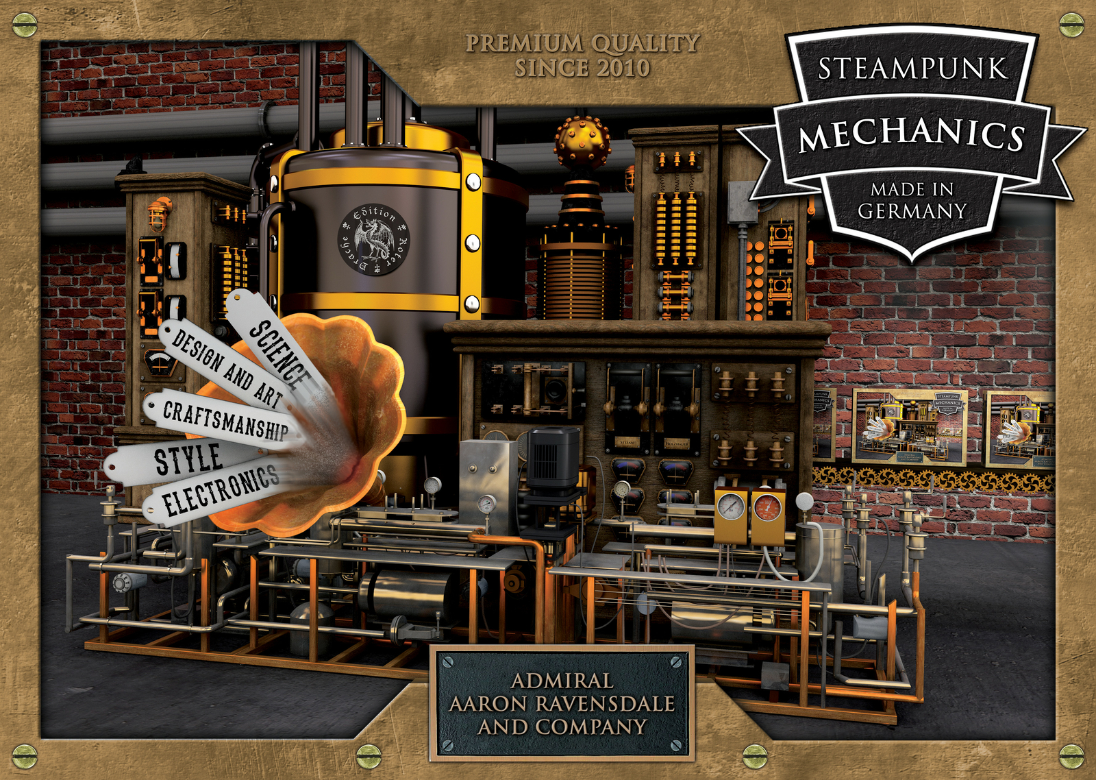 Thumbnail - Admiral Aaron Ravensdale; And Company / Steampunk Mechanics