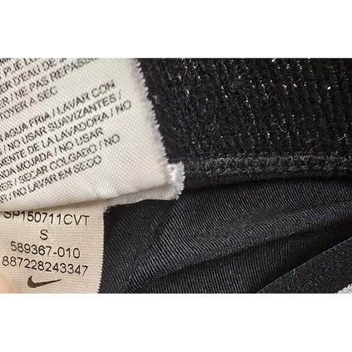 Nike Pro Black Logo Sport Dri Fit Small Leggings - Picture 4 of 7