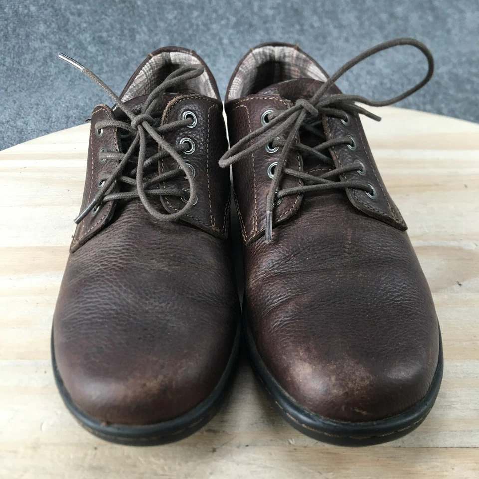 Eastland Zapatos Mujer 8.5 M Alexis Informales Oxford Cuero Marrón Punta Redonda Baja Foto 4 de 4