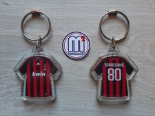 n°1 portachiavi maglia Milan home 2008/09 RONALDINHO 80