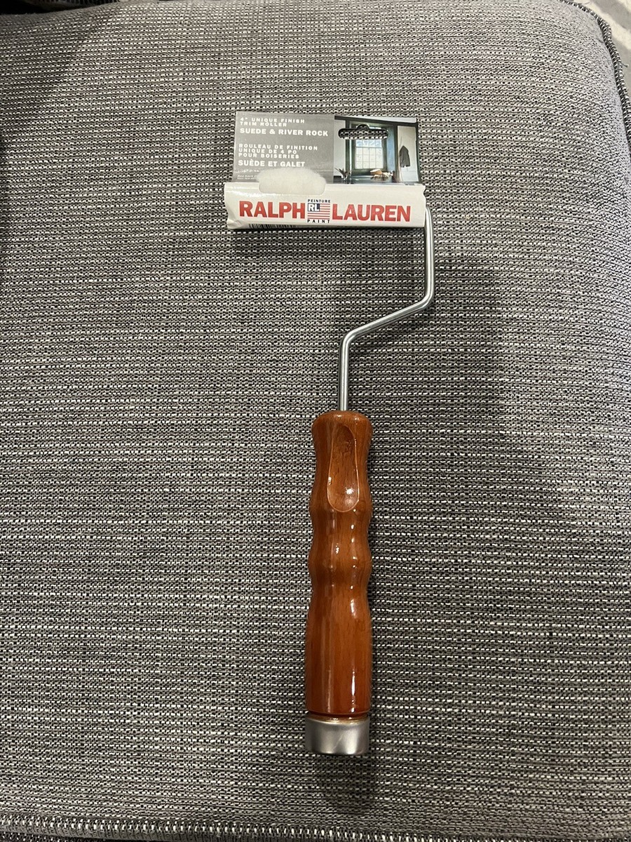 Vtg Polo Ralph Lauren Suede River Rock 4” Unique Finish Trim