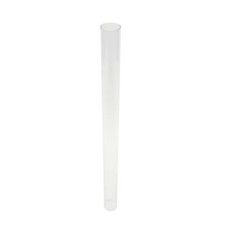 1PK Clear PVC Pipe 63mm 2-1/2" X 36" Rigid Tube DIY Dust Collection Hose