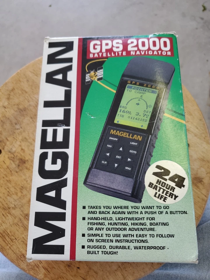 Magellan GPS 2000 Satellite Navigator Camping Hunting Fishing w/batteries USED - Image 2 of 4